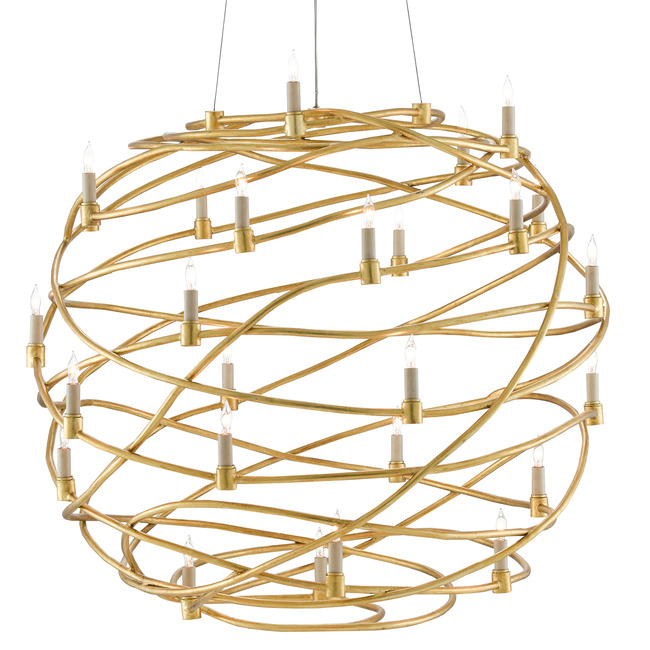 Franchette Chandelier by Currey and Company
