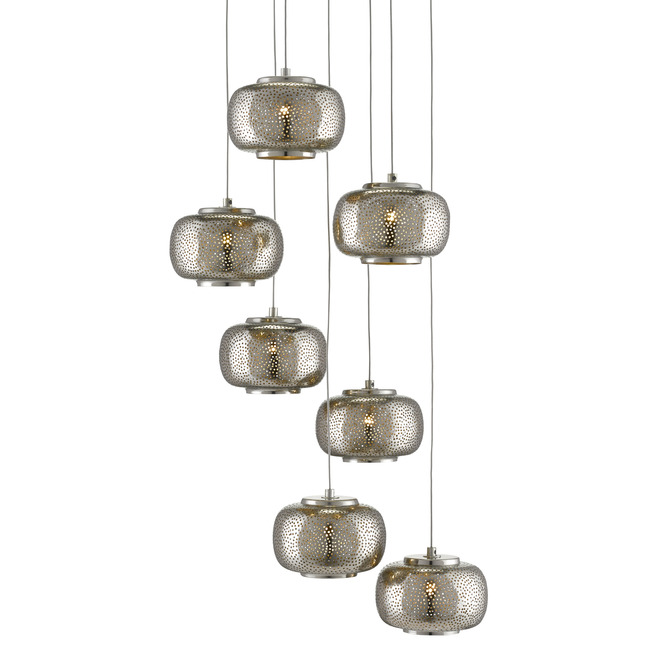 Pepper Multi Light Pendant by Currey and Company