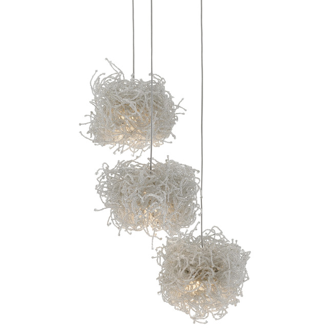 Birds Nest Multi Light Pendant by Currey and Company