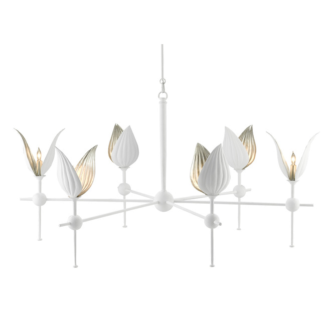 Peace Lily Chandelier by Currey and Company