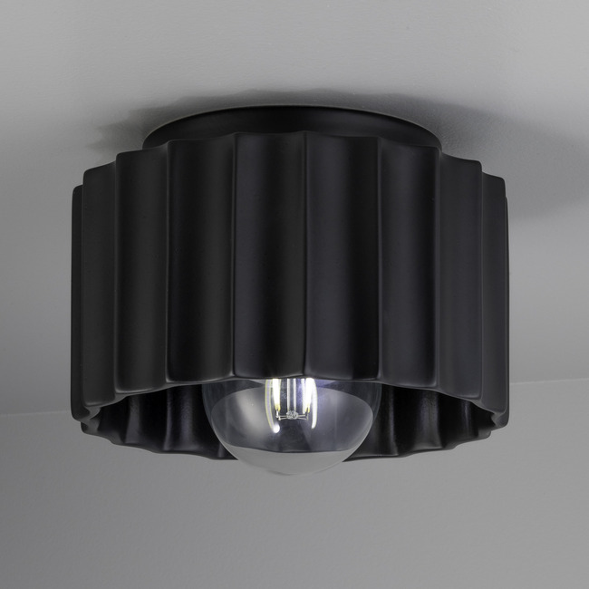 Gear Outdoor Ceiling Light Fixture by Justice Design