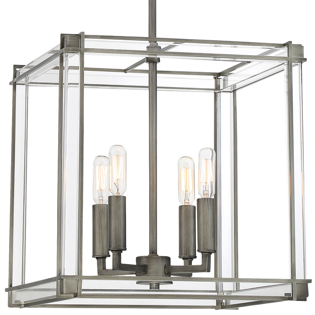 Langen Square Pendant by Minka Lavery
