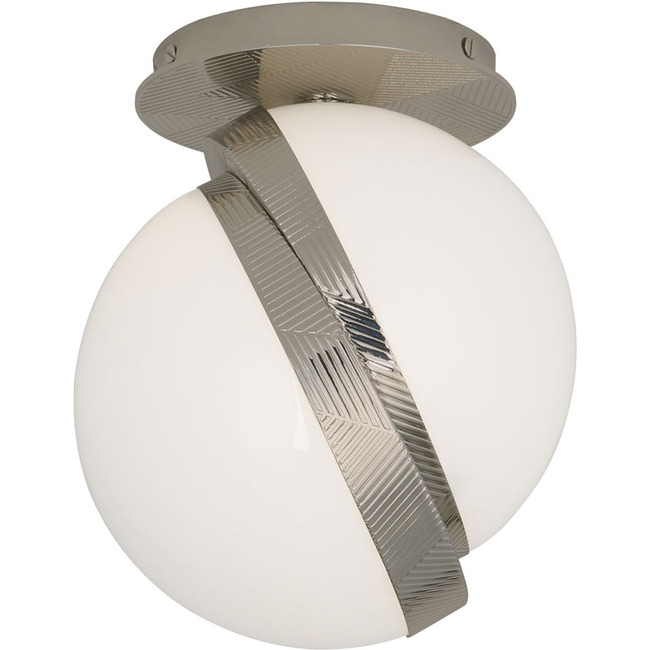 Michael Berman Brut Semi Flush Ceiling Light by Robert Abbey