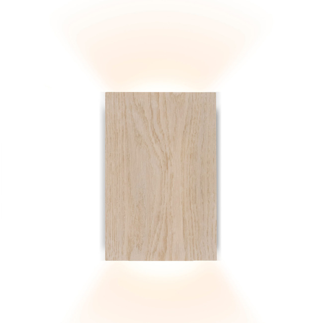 Tersus Wood Wall Sconce by Cerno