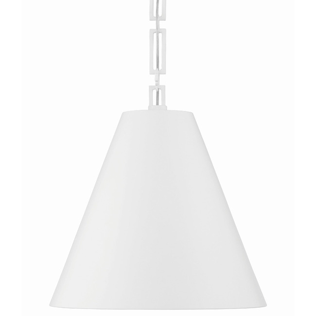 Alston Cone Pendant by Crystorama