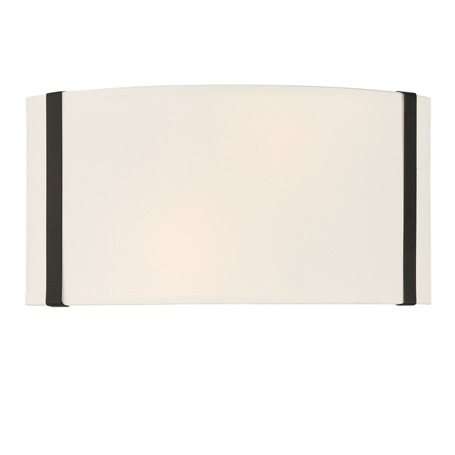 Fulton Wide Wall Sconce by Crystorama