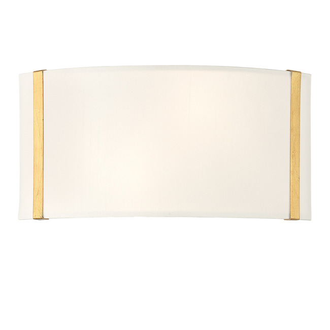 Fulton Wide Wall Sconce by Crystorama