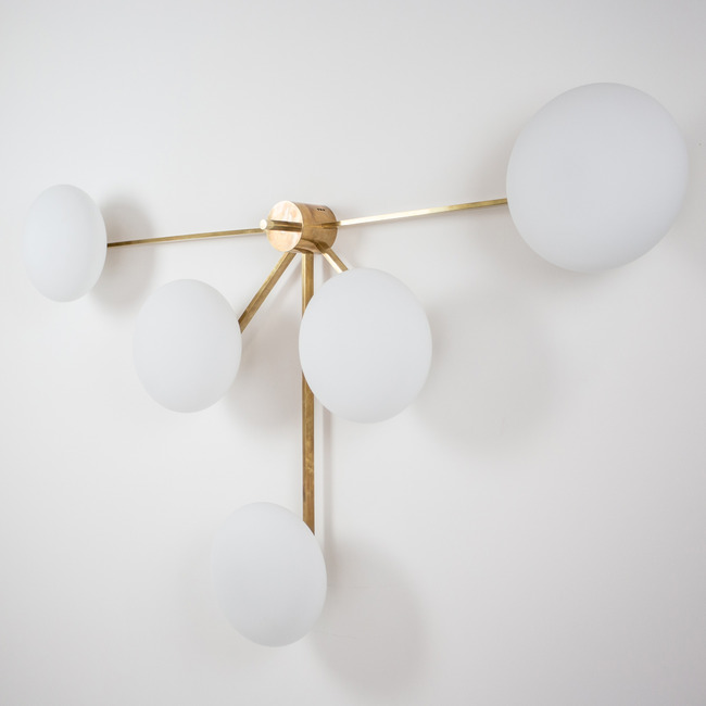 Stella Fan Wall Light by dfm - Design for Macha