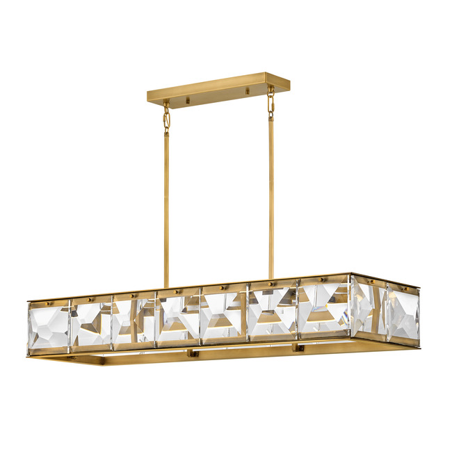 Jolie Linear Chandelier by Fredrick Ramond