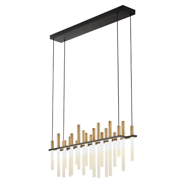 Echo Linear Chandelier by Fredrick Ramond