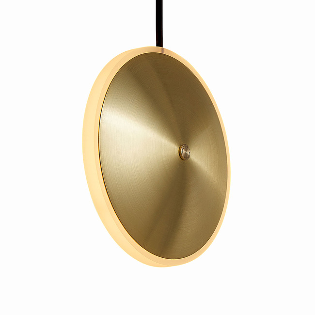 Chrona Vertical Dish Pendant by Graypants