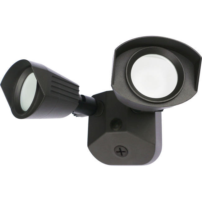 Outdoor Dual Head Security Light 120V by Nuvo Lighting