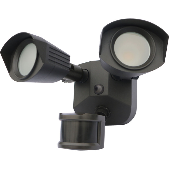 Outdoor Dual Head Security Light 120V by Nuvo Lighting