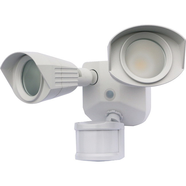 Outdoor Dual Head Security Light 120V by Nuvo Lighting