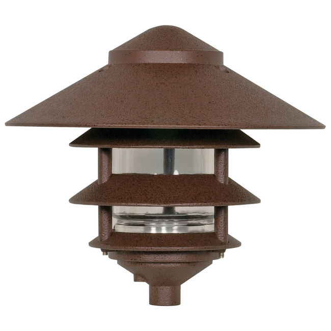 Outdoor Post Mount With Large Hood by Nuvo Lighting