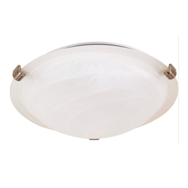 Tri-Clip Ceiling Flush Dome Light by Nuvo Lighting