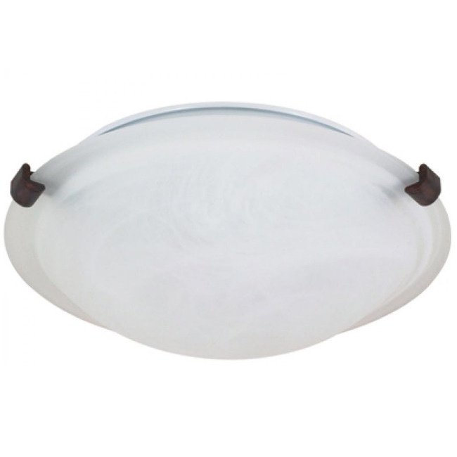 Tri-Clip Ceiling Flush Dome Light by Nuvo Lighting
