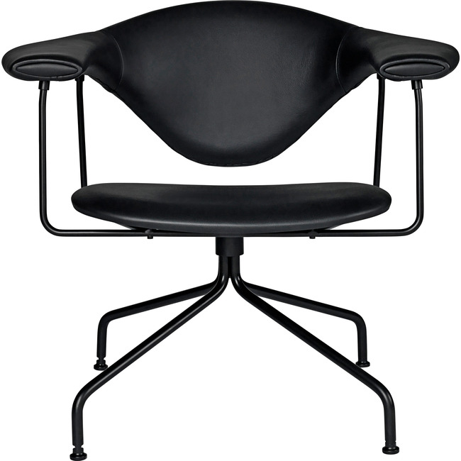 Masculo Swivel Base Lounge Chair by Gubi