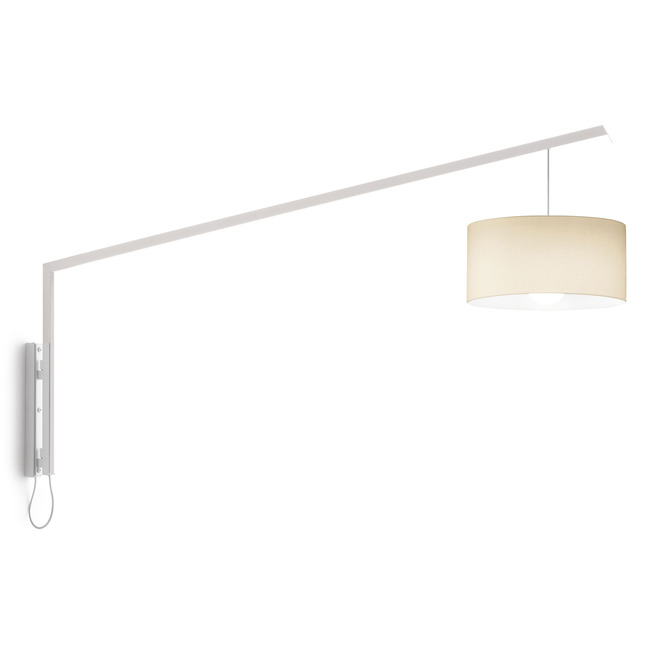 Angelica Plug-in Swing Arm Wall Sconce by ModoLuce