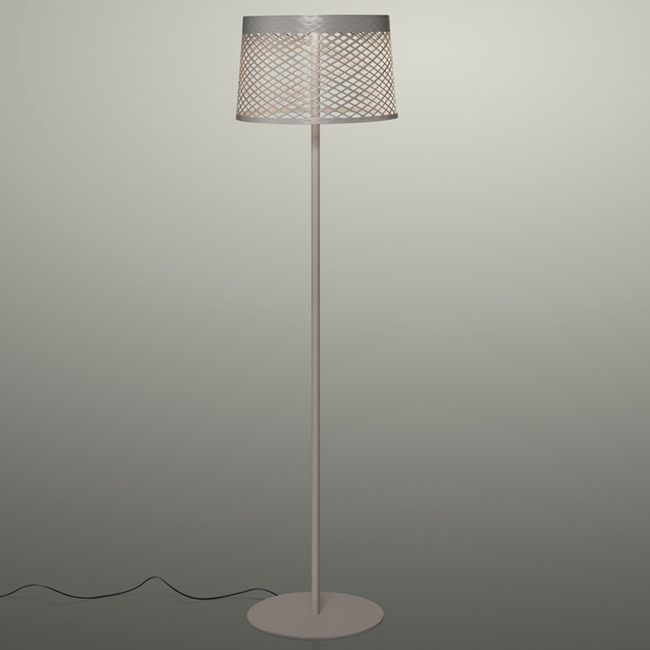Twiggy Grid Lettura Outdoor Floor Lamp by Foscarini