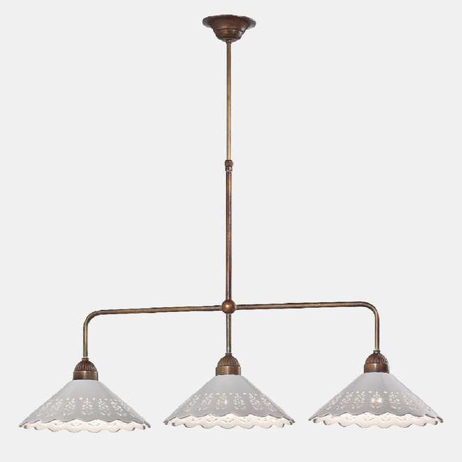 Fiori Di Pizzo Linear Chandelier by Il Fanale