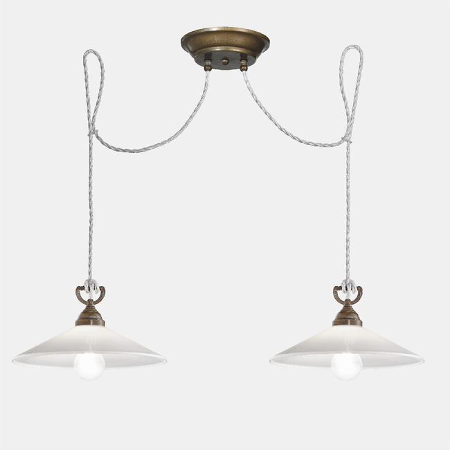 Tabia Double Pendant by Il Fanale