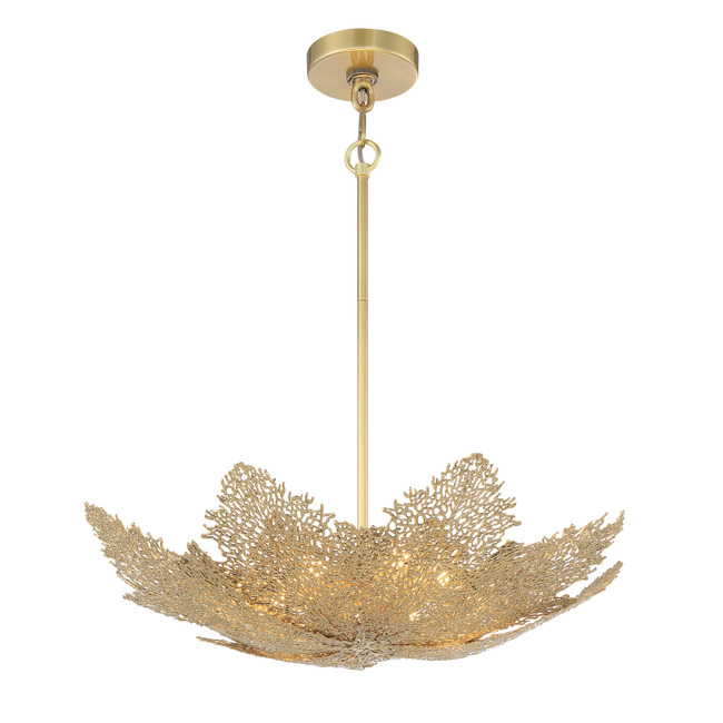 Evergold Up Pendant by Metropolitan Lighting