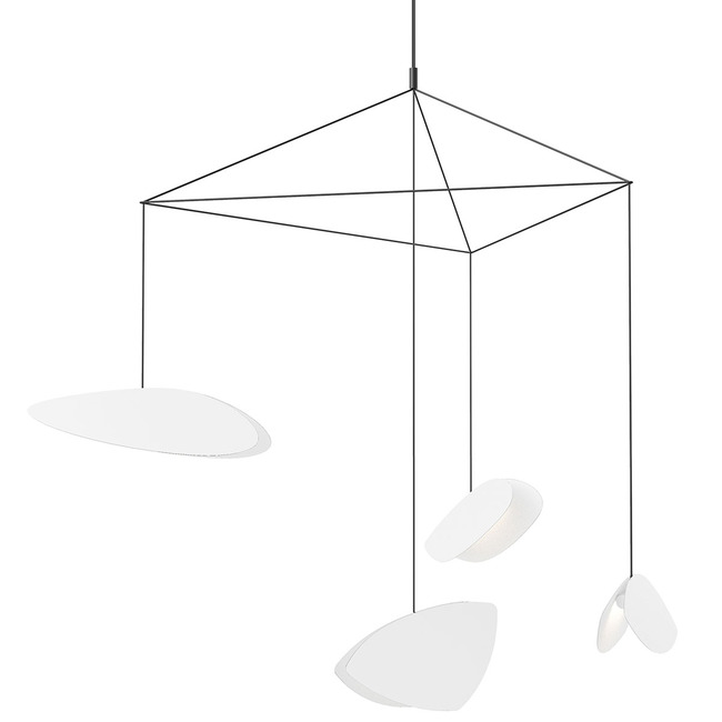 Papillons 4-Light Pendant by SONNEMAN - A Way of Light