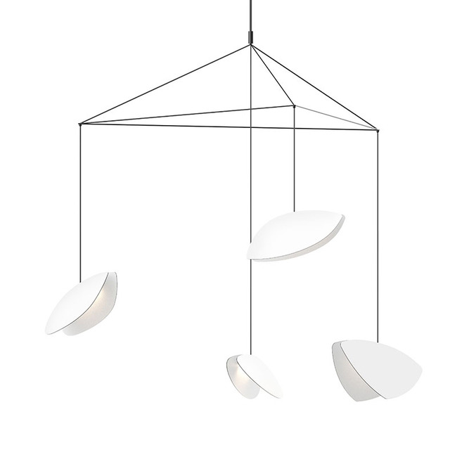 Papillons 4-Light Pendant by SONNEMAN - A Way of Light