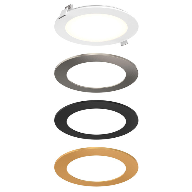 Mystique Round Color-Select Recessed Panel Light by DALS Lighting