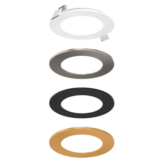 SPN 4IN RD Color Select Recessed Panel Light by DALS Lighting