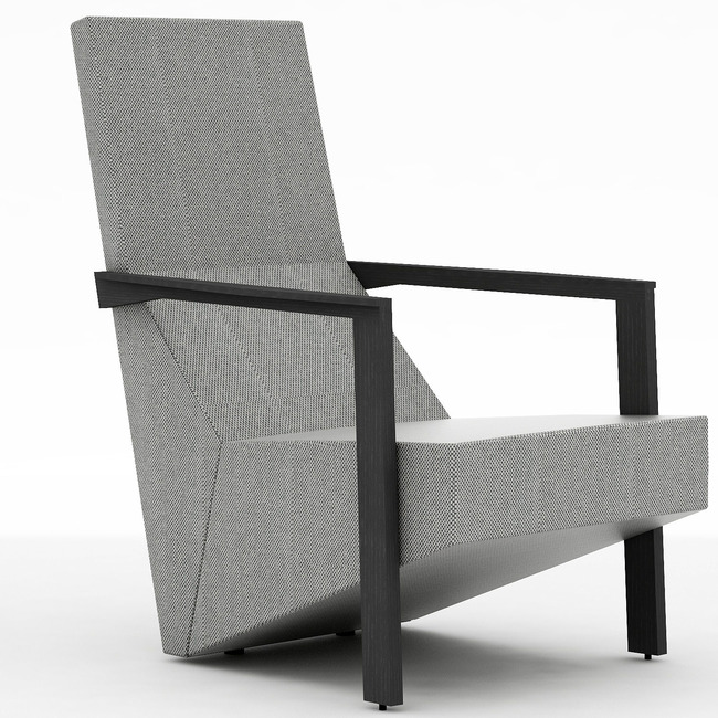 Puzzle Lounge Chair by Camerich