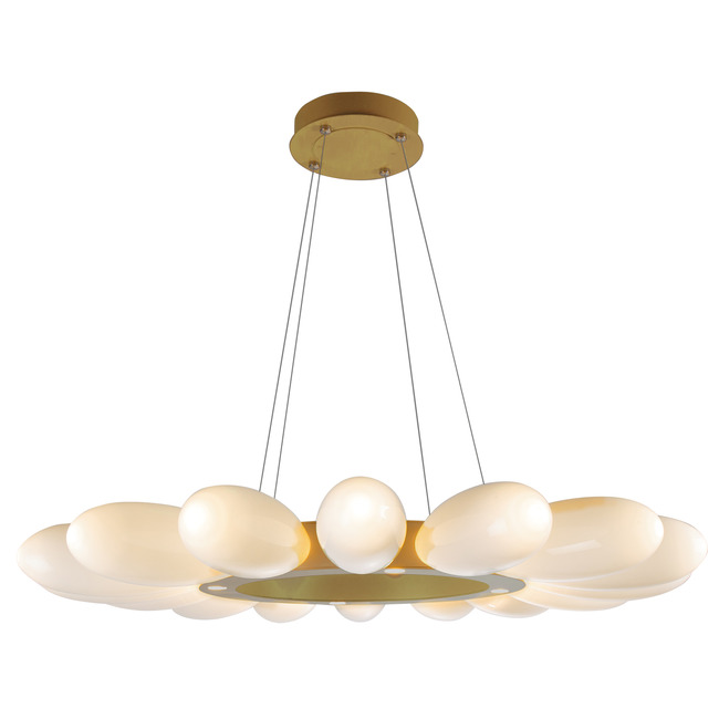 Fiori Radial Ring Chandelier by Hammerton Studio