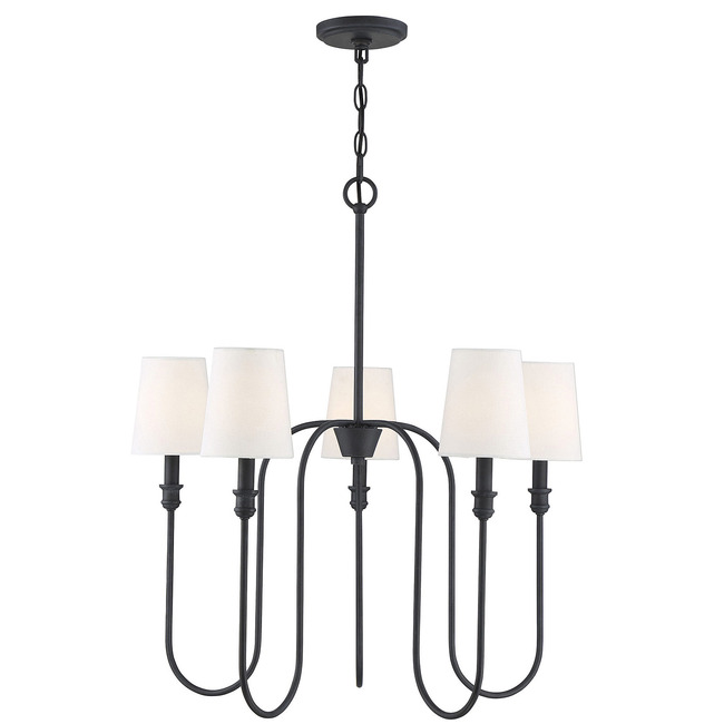 Carrie Chandelier by Meridian Lighting