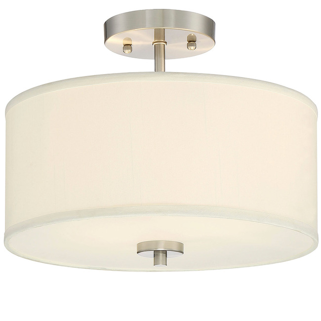 Patricia Semi Flush Ceiling Light by Meridian Lighting