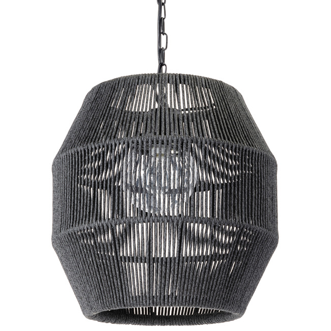 Tanner Outdoor Globe Pendant by Palecek