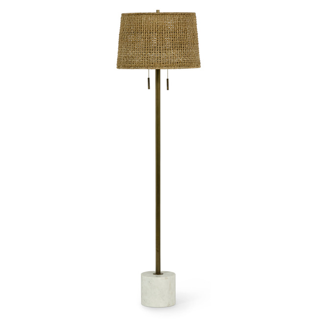 Winslow Floor Lamp By Palecek 2624 73, Home Alabama Touch Table Lamp Brass
