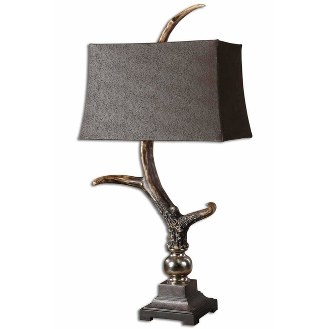 Stag Horn Dark Table Lamp by Uttermost