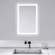 Silhouette Rectangle Lighted Mirror