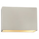 Ambiance Rectangle Closed Top Outdoor Wall Sconce
