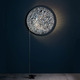 Stchu-Moon Floor Lamp with Wall Reflector