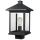 Portland Outdoor Post Light with Square Fitter