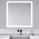 Silhouette Square Lighted Mirror
