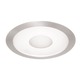 242 Series 6 Inch Frosted/Clear Lensed Shower Trim