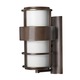 Saturn 120V Outdoor Wall Sconce w/ Opal Glass