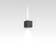 Effetto Square 1x15 Degree 1x90 Degree Outdoor Wall Light