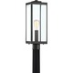 Westover Outdoor Post Light with Round Fitter