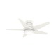 Isotope Low Profile Ceiling Fan with Light