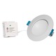 Back Lit 6IN RD Color Changing Panel Downlight Trim