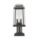 Millworks Outdoor Pier Light with Traditional Base